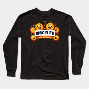 taste the biscuit Long Sleeve T-Shirt